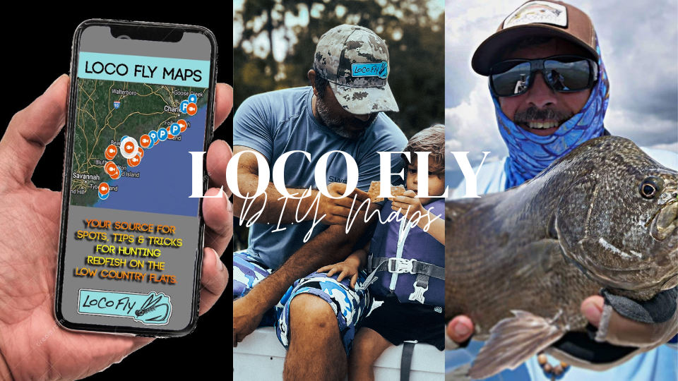 The Complete Map Guide to Fly Fishing the Low Country – LoCo Fly Shop