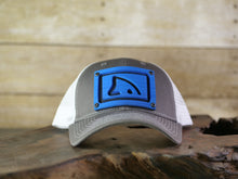 Load image into Gallery viewer, Tailing Redfish Foam Patch Trucker hats, Redfish hats, Tailing redfish Hats
